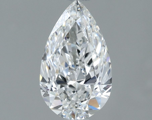 1.0 carat F-VVS1 Natūralus Pear Deimantas (1)