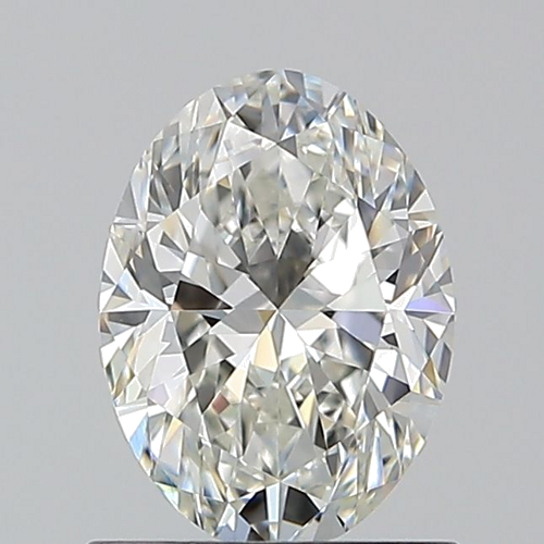 1.01 carat H-VS1 Natūralus Oval Deimantas (1)