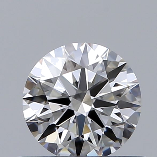 0.57 carat F-VVS2 Excellent cut Natūralus Round Deimantas (1)