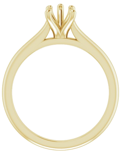 Sužadėtuvių Žiedas „Solitaire“ 585 Geltonojo Aukso Pear Shape 8mm x 5mm (2)