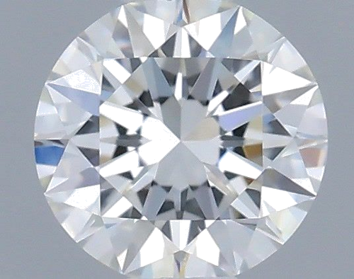 0.32 carat F-VVS1 Excellent cut Natūralus Round Deimantas (1)