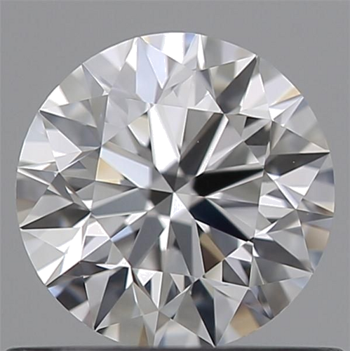 0.53 carat D-VVS2 Excellent cut Natūralus Round Deimantas (1)