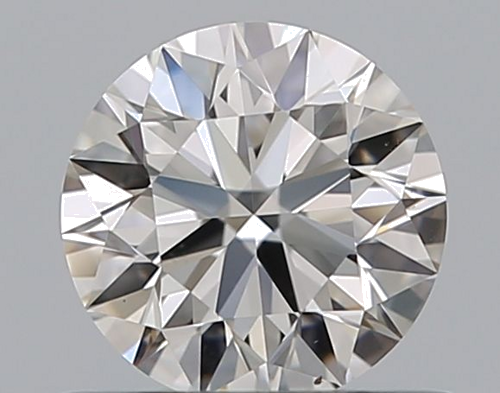 0.5 carat H-VS2 Excellent cut Natūralus Round Deimantas (1)