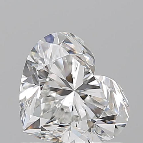 1.02 carat G-SI1 Natūralus Heart Deimantas (1)