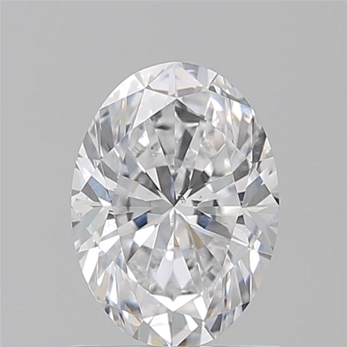 1.22 carat D-SI1 Natūralus Oval Deimantas (1)