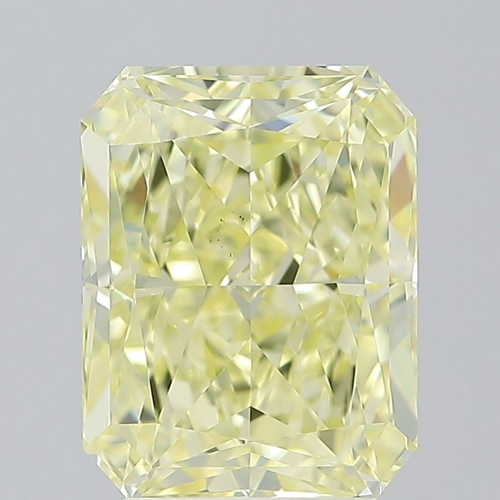 4.01 carat Fancy Yellow-VS1 Natūralus Radiant Deimantas (1)