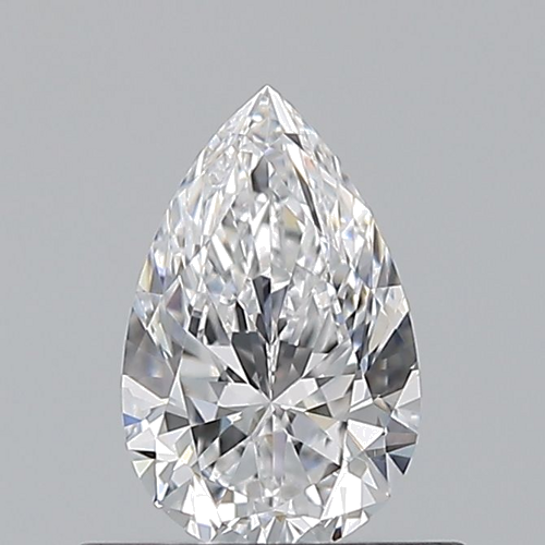 0.53 carat D-VS1 Natūralus Pear Deimantas (1)