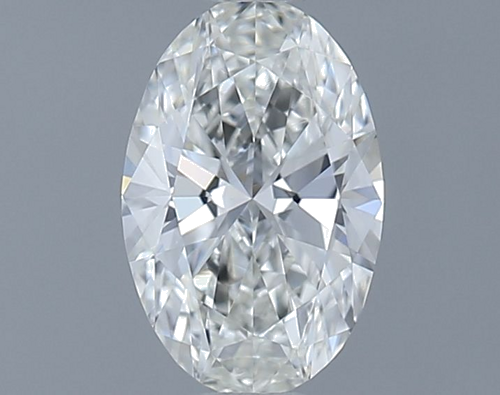 0.5 carat I-VS1 Natūralus Oval Deimantas (1)