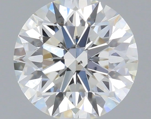 0.43 carat H-SI1 Excellent cut Natūralus Round Deimantas (1)