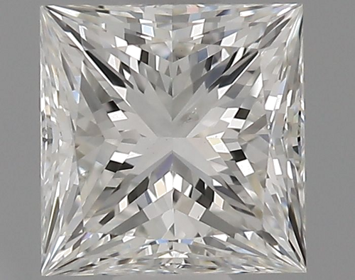 0.6 carat G-SI1 Natūralus Princess Deimantas (1)