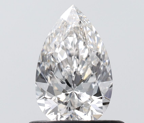 0.6 carat H-VVS1 Natūralus Pear Deimantas (1)