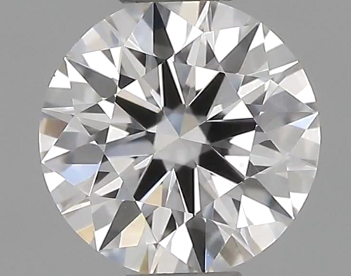 0.41 carat F-VVS1 Excellent cut Natūralus Round Deimantas (1)