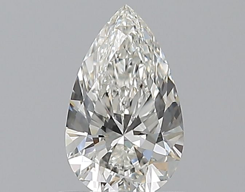 0.71 carat H-VVS1 Natūralus Pear Deimantas (1)