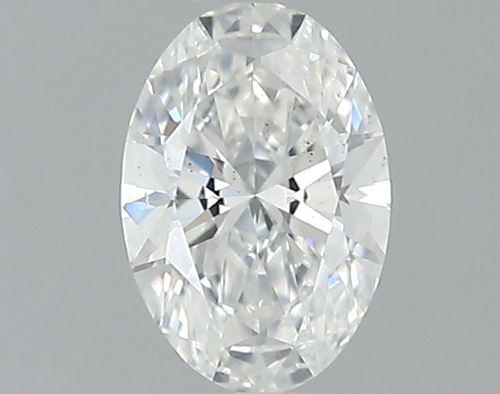 0.58 carat G-SI1 Natūralus Oval Deimantas (1)