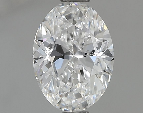 1.01 carat E-SI1 Natūralus Oval Deimantas (1)