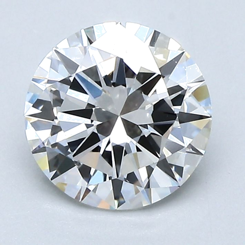 1.7 carat K-SI1 GD cut Natūralus Round Deimantas (1)