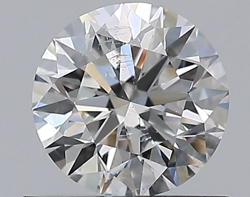 0.7 carat G-SI2 Excellent cut Natūralus Round Deimantas (1)