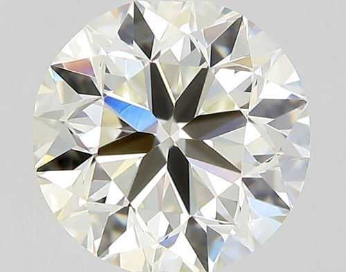 0.5 carat K-VVS2 Very Good cut Natūralus Round Deimantas (1)