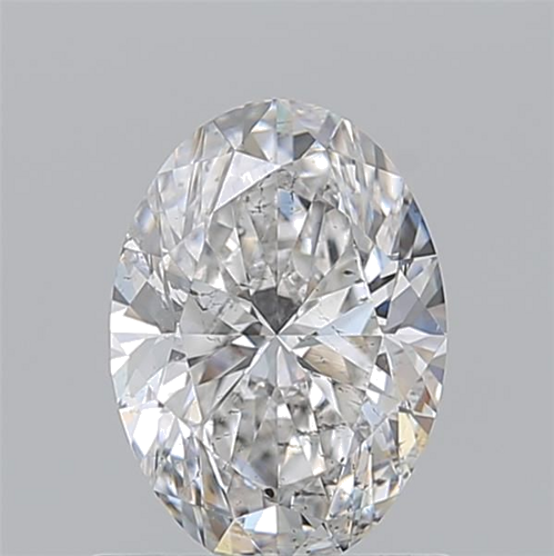 1.01 carat F-SI2 Natūralus Oval Deimantas (1)