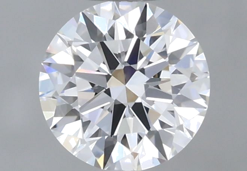 0.37 carat F-VVS2 Excellent cut Natūralus Round Deimantas (1)