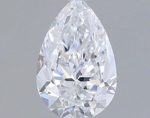 0.3 carat E-VS1 Natūralus Pear Deimantas (1)