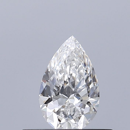 0.3 carat E-VVS1 Natūralus Pear Deimantas (1)