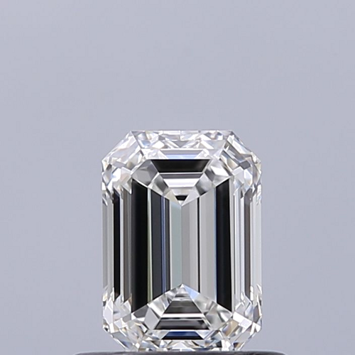 0.6 carat F-VVS1 Natūralus Emerald Deimantas (1)