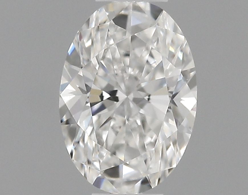 0.39 carat F-VVS2 Natūralus Oval Deimantas (1)