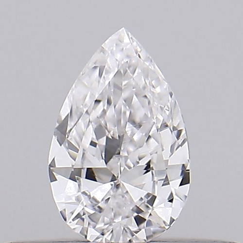 0.17 carat D-VS1 Natūralus Pear Deimantas (1)