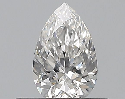 0.3 carat E-VVS1 Natūralus Pear Deimantas (1)