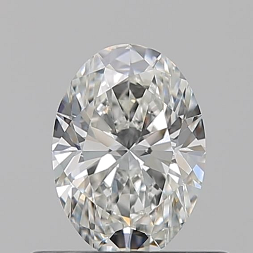 0.5 carat H-VVS2 Natūralus Oval Deimantas (1)