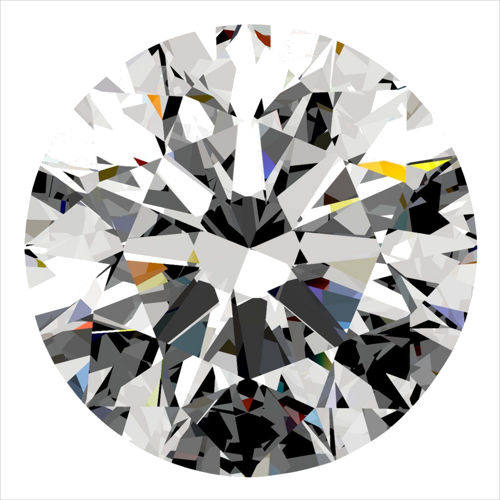 0.31 carat D-SI1 Excellent cut Natūralus Round Deimantas (1)