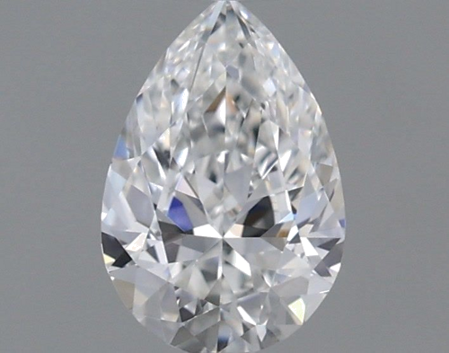0.32 carat F-VS1 Natūralus Pear Deimantas (1)