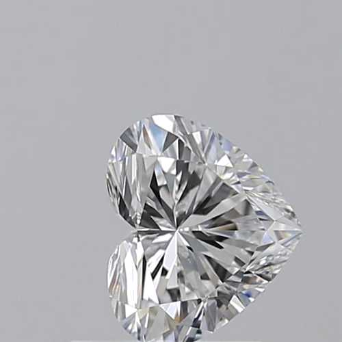 1.0 carat D-VS1 Natūralus Heart Deimantas (1)