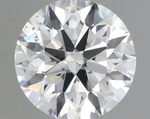 0.56 carat J-SI1 Very Good cut Natūralus Round Deimantas (1)
