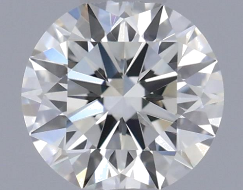 0.41 carat I-VVS1 Excellent cut Natūralus Round Deimantas (1)