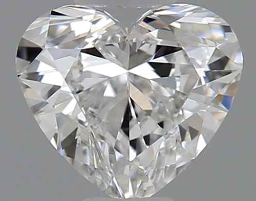 0.32 carat E-VVS1 Natūralus Heart Deimantas (1)
