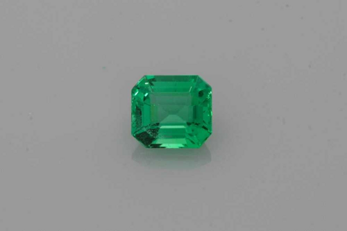 0.43 carat GREEN Asscher Smaragdas (1)