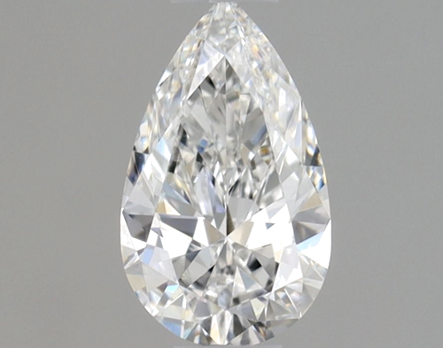 0.4 carat E-VS2 Natūralus Pear Deimantas (1)