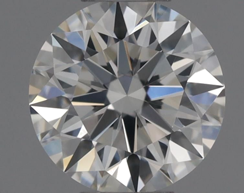 0.32 carat H-VVS1 Excellent cut Natūralus Round Deimantas (1)