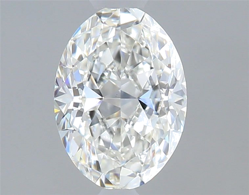 0.5 carat G-VVS2 Natūralus Oval Deimantas (1)