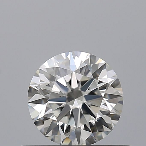 0.5 carat H-VVS1 Excellent cut Natūralus Round Deimantas (1)