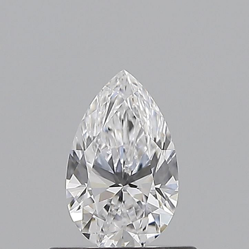 0.51 carat D-VVS2 Natūralus Pear Deimantas (1)