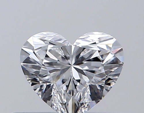 0.3 carat D-VVS1 Natūralus Heart Deimantas (1)