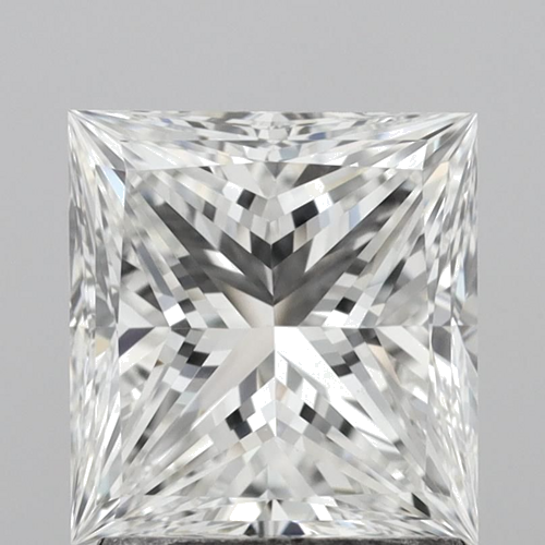 1.8 carat F-VVS2 Natūralus Princess Deimantas (1)