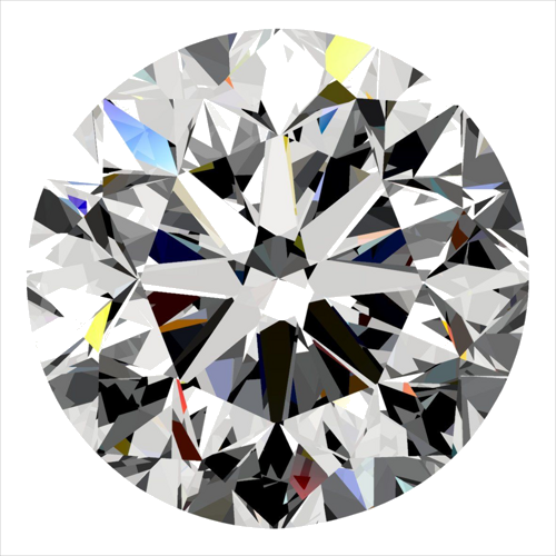 0.3 carat E-VS2 GD cut Natūralus Round Deimantas (1)
