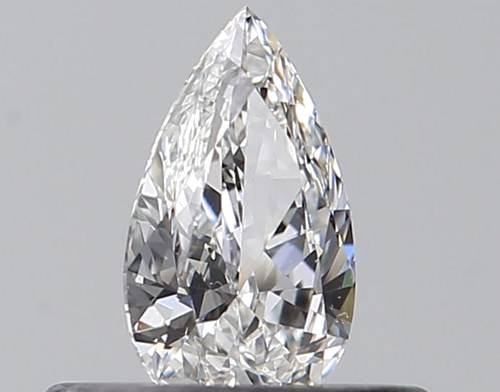 0.26 carat F-IF Natūralus Pear Deimantas (1)
