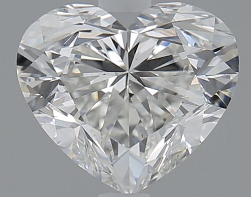 1.5 carat F-VS2 Natūralus Heart Deimantas (1)