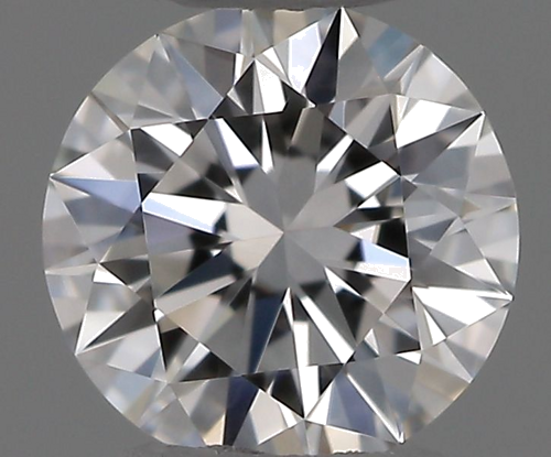 0.22 carat D-VVS1 Excellent cut Natūralus Round Deimantas (1)