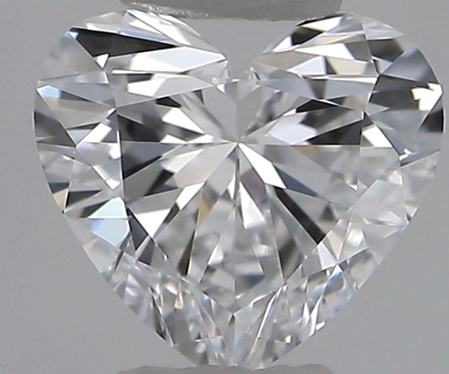 0.4 carat D-VVS2 Natūralus Heart Deimantas (1)